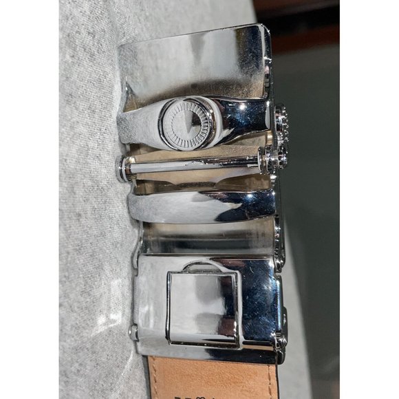 Nexbelt Premium Alligator Embossed Calfskin Leather Mens Adjustable Dress Belt - Picture 3 of 11